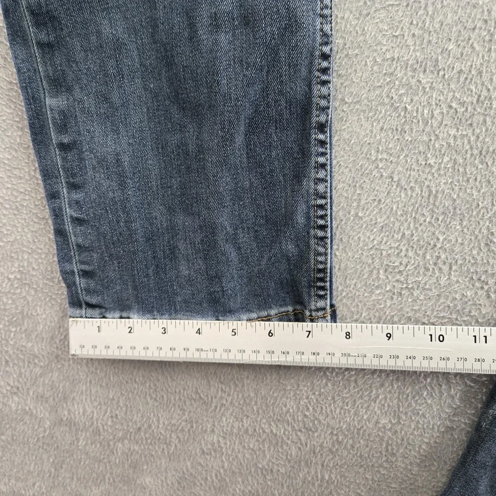Levi's 504 Men Jeans 32X32 Blue Denim Straight Fit Button 31